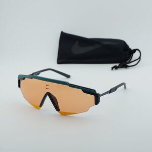 NIKE MARQUEE EDGE FN 379 Shield Sunglasses - Teal/Orange